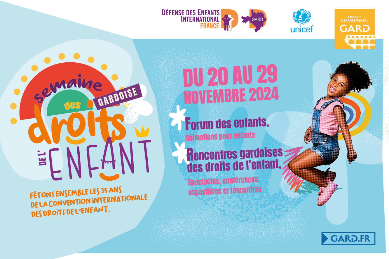 Semaine gardoise des droits de l’enfant 2024 : des animations pour toutes et tous